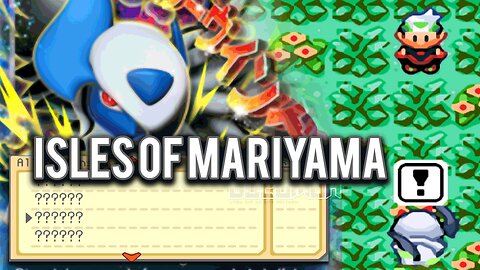 Pokemon Isles of Mariyama - GBA Hack ROM has with unique story, quest system.