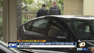 ATF agents search 4S Ranch home linked to YouTube shooter