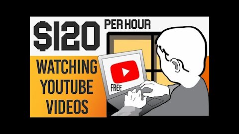 How To Make Money Online - FREE $120 PER HOUR By Watching YouTube Videos (Make Money Online)