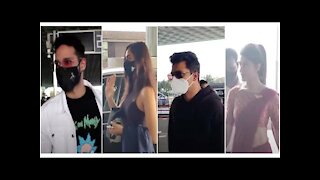 Vicky Kaushal, Siddhant Chaturvedi, Ishaan Khattar, Jacqueline Fernandes spotted at the airport