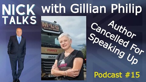 Author Cancelled For Speaking Up - Podcast #15 - Gillian Philip