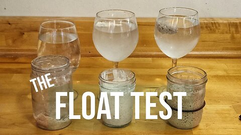 How to Do the FLOAT TEST for Sourdough Starter