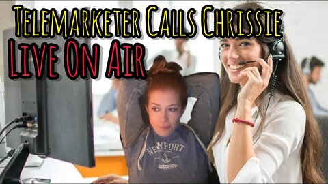 LIVE ON AIR: Chrissie Mayr Gets a Telemarketer Call! New Friends or Enemies? Mayr in the Morning