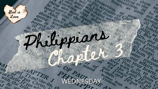 Philippians Chapter Three Wednesday