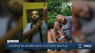 Couple in interstate custody battle