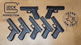 Firearms Tutorial: The differences in all 5 (or 7?) Glock generations & various options