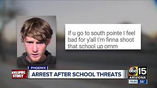 Arrest made after Phoenix school threat