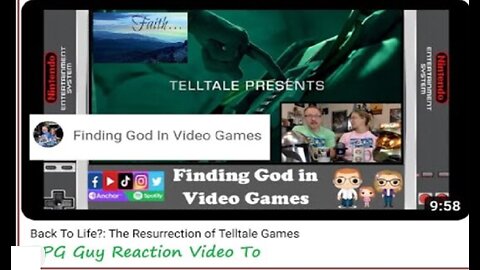 (CRG) RPG Guy Reaction Video To / Back To Life?: The Resurrection of Telltale Games