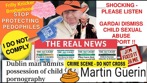 URGENT - POLICE DISMISS CHILD SEXUAL ABUSE Martin Guerin’s name