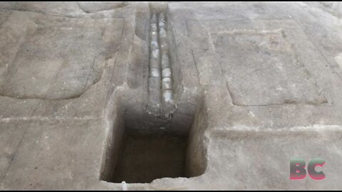 Ancient ceramic water drainage system uncovered in China