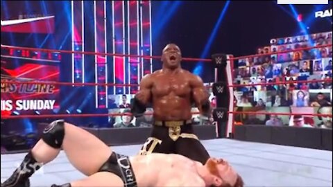 O.M.G .DMcIntyre VS. Sheamus VS. fightbobby- WWE Monday Night Raw 03/15/2021 Full Highlight HD