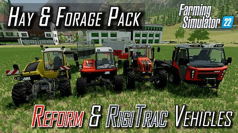 🚨 Hay and Forage Pack 🚨 New Vehicles and Features 🚨 Farming Simulator 22