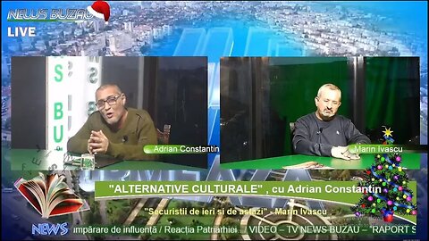 LIVE - TV NEWS BUZAU - "ALTERNATIVE CULTURALE", CU ADRIAN CONSTANIN. "Securistii de ieri si de astaz