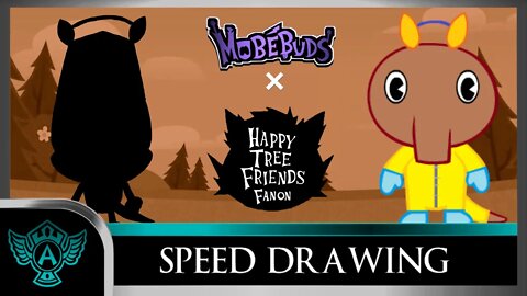 Speed Drawing: Happy Tree Friends Fanon - Burr | Mobebuds Style