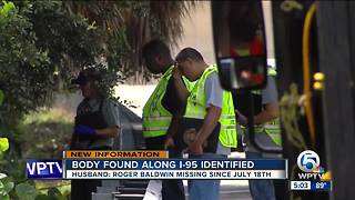 Body of man found on I-95 identified
