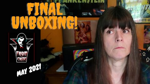 Unboxing May 2021 Fright Crate