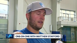 Matthew Stafford goes one-on-one