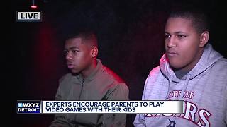 Experts encourage parents to play video games with their kids