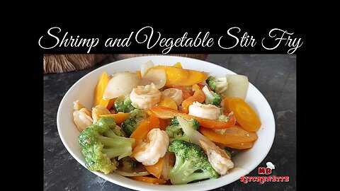 SHRIMP AND VEGETABLES STIR FRY/RESTAURANT STYLE STIR FRY RECIPE | CHOPSEUY HACK | #food #cooking