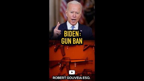 Joe Biden on Banning Guns #shorts