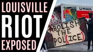 Rioters CAUGHT Importing GEAR Into Louisville With U-Haul Truck