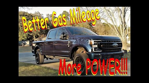 Better Gas Mileage More POWER!!!