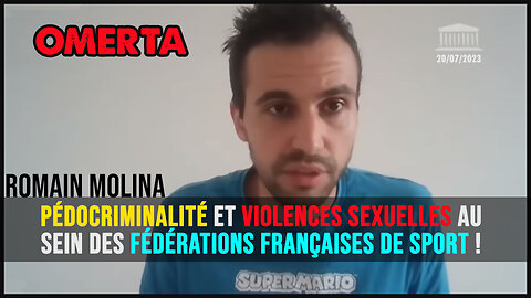 R. Molina témoigne à la Commission d'enquête de l'AN : sport pro et pédophilie, viols, racket...