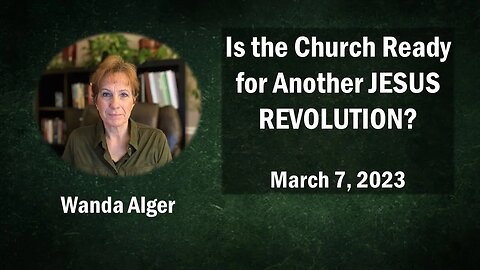 IS THE CHURCH READY FOR ANOTHER JESUS REVOLUTION?