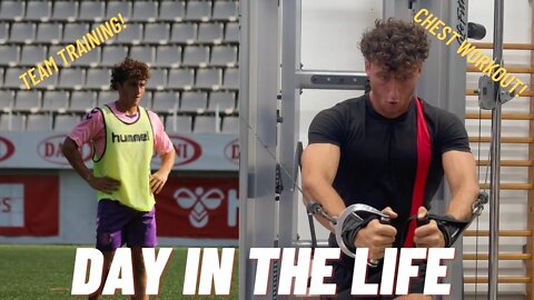 Day In The Life Of A Pro Footballer In Barcelona! (EP18)