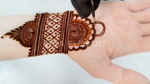 Simple Arabic Mehndi Designs For Front Hand | Henna Designs by Rida Elegant