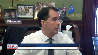 Gov. Walker speaks publicly for first time since the election