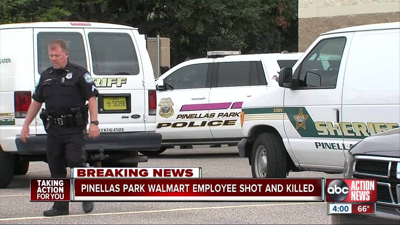 Pinellas Park Walmart employee shot and killed in apparent drive-by behind store