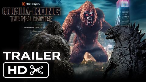 GODZILLA x KONG: The New Empire (2024) | MonsterVerse Teaser Trailer Concept
