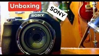 Unboxing Sony Cyber-Shot DSC-H300