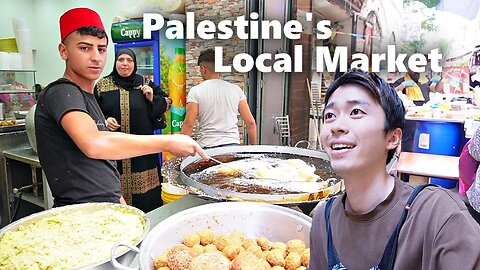 Explore Palestine's Huge Local Market // Behind The Wall