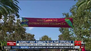Suspect arrested making threats to Los Angeles County Fair in Pomona