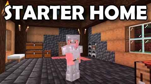 STARTER HOUSE: Minecraft MADE EASY - Survival Guide (Bedrock 2022) PlayStation, XBox, Nintendo Pt 5