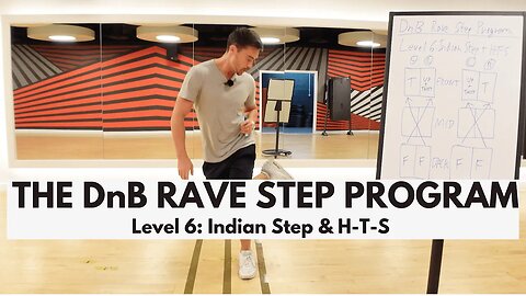 The DnB Rave Step Program | Level 6: Indian Step & H-T-S