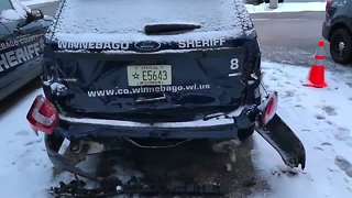 Winnebago County Sheriff: Deputy nearly hit by teen driver [VIDEO]