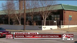 School threat under investigation