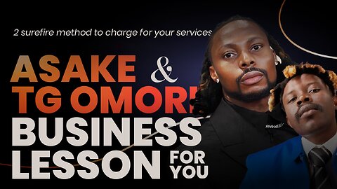 Asake and TG Omori: Strategies for Billing your Clients