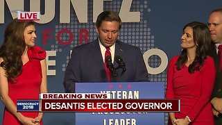 Ron DeSantis is the next governor of Florida