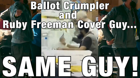 Ballot Crumpler and Ruby Freeman Cover Guy = SAME GUY!