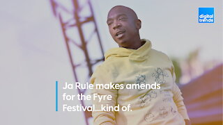 Ja Rule makes amends for the Fyre Festival...kind of.