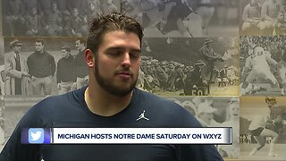 Shea Patterson, Jon Runyan fired up to play Notre Dame