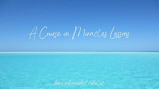 Lesson 169 A Course in Miracles #acim #acourseinmiracles #miracles #healing