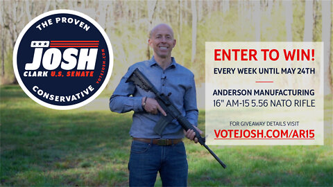 AR-15 Giveaway from U.S. Senate Candidate Josh Clark