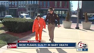Boone County woman pleads guilty in baby death