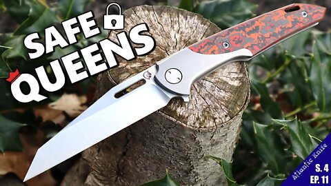 New Knives : Safe Queens | Mars Valley Carbon Fiber Folding Knife | AK Blade w/ Maxace GAW