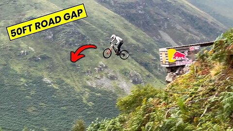 BIGGEST GAP JUMPS ON A RACE TRACK? REDBULL HARDLINE 2022